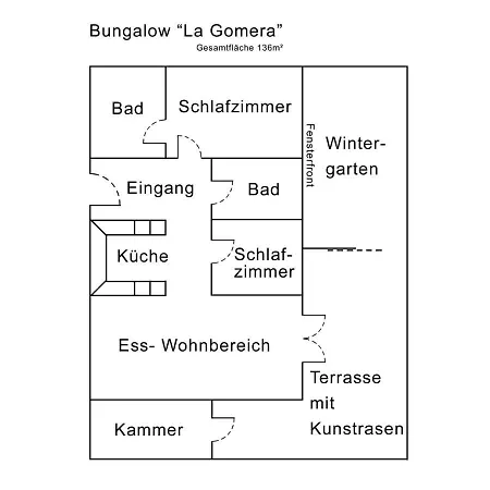 Luxus Bungalow Meerblick *